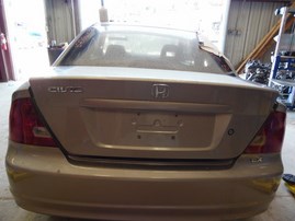 2003 HONDA CIVIC LX BEIGE COUPE 17L AT A18837